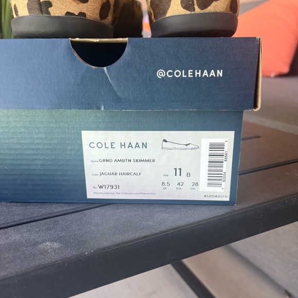 Cole Haan Grand Ambition Skimmer in Jaguar Haircalf - Picture 4 of 6